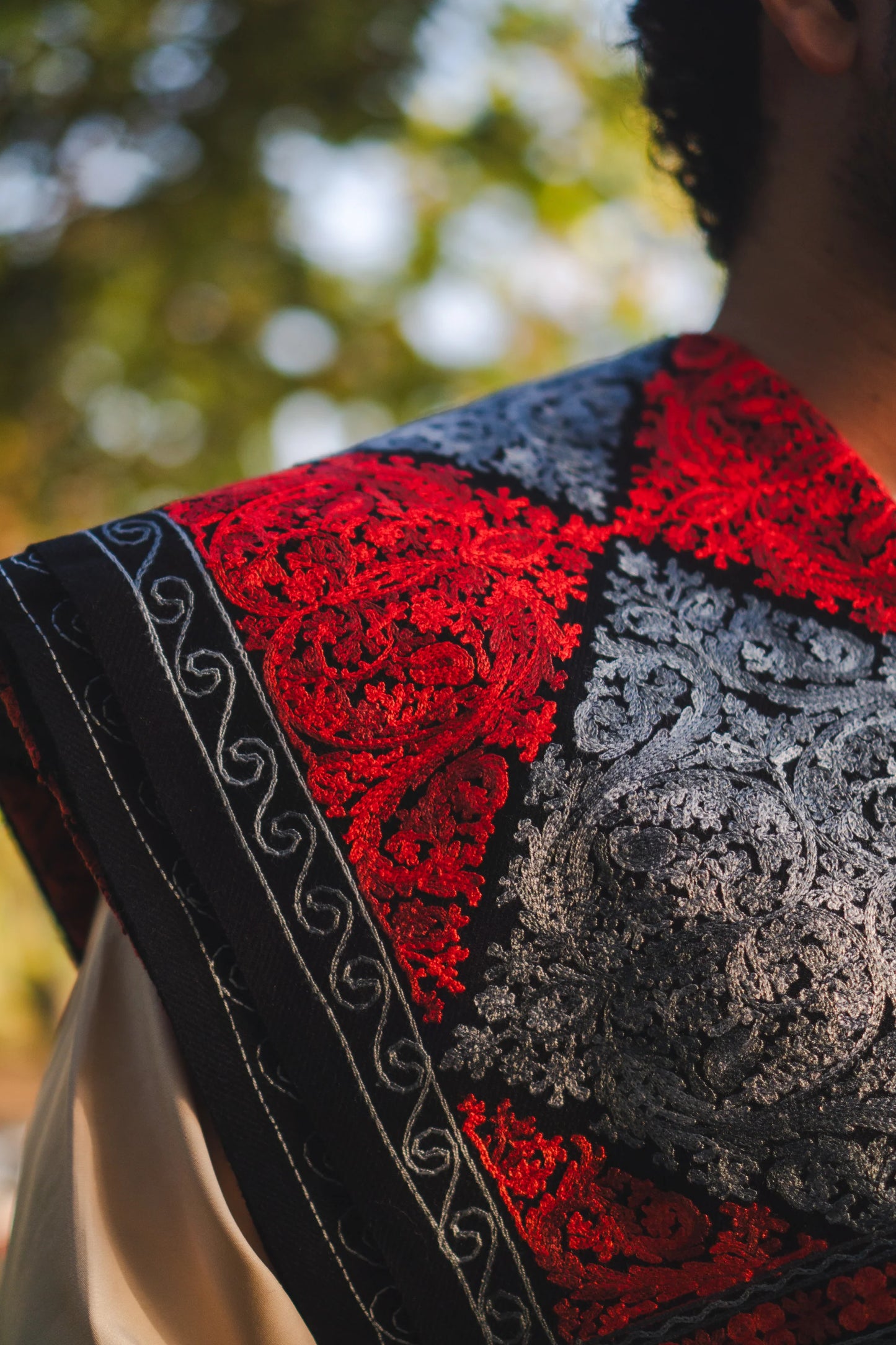 Kashmiri Shawl – Ruby