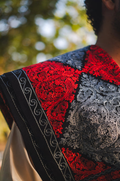 Kashmiri Shawl – Ruby