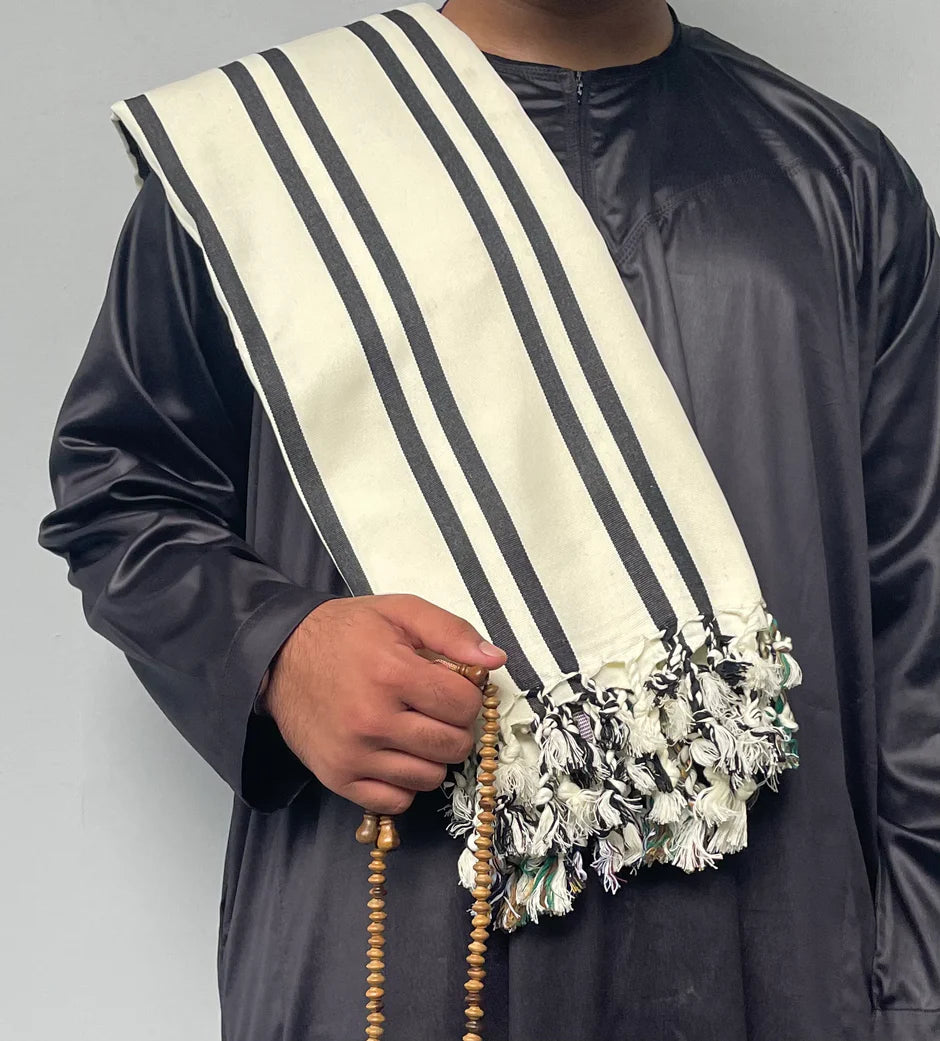 Yemeni Shawl – Ivory