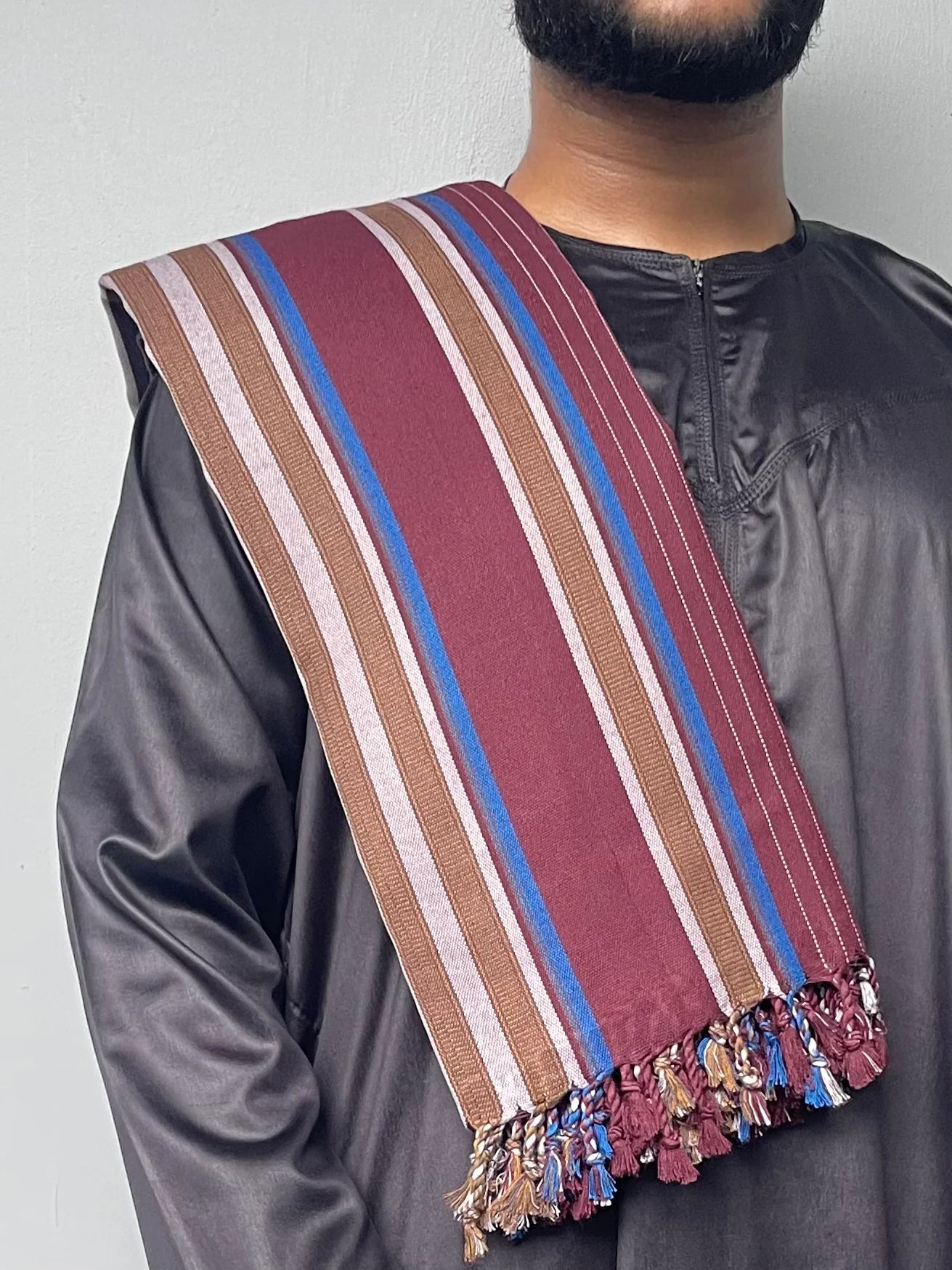 Yemeni Shawl – Crimson