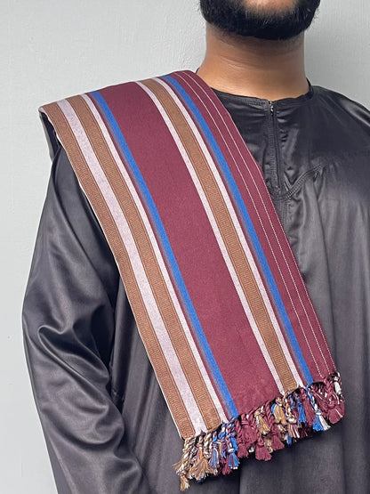 Yemeni Shawl – Crimson